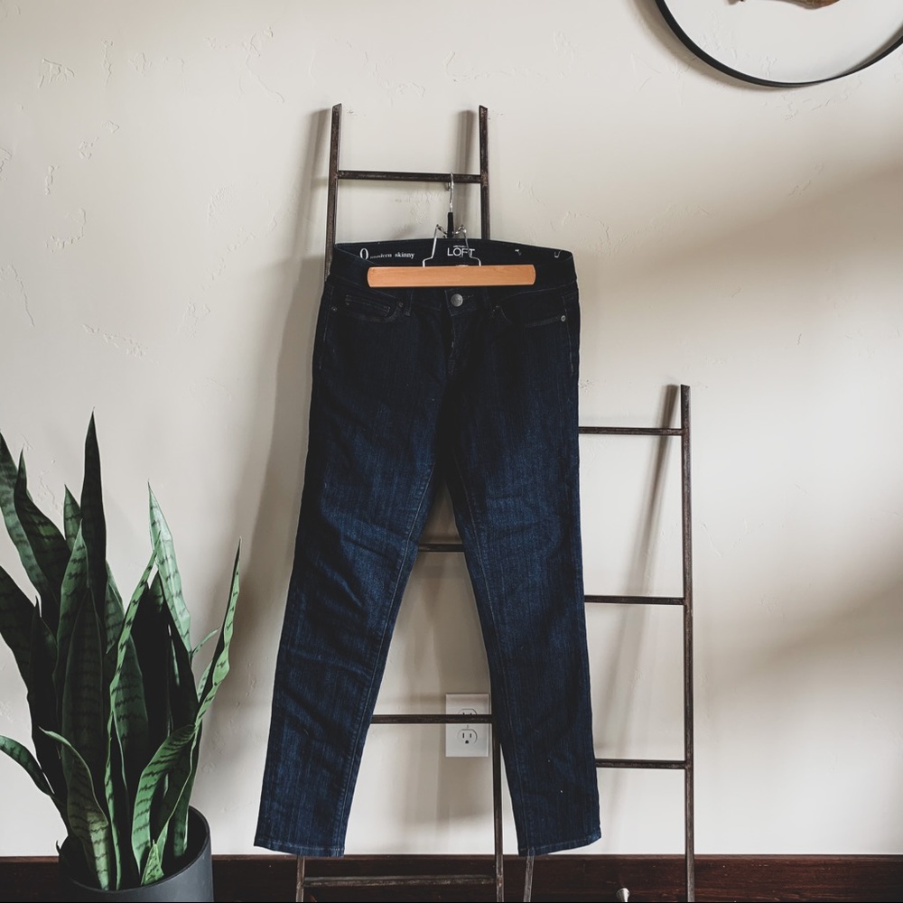 LOFT Straight Leg Jeans